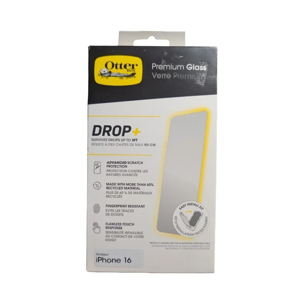 W8-N OtterBox Premium Glass Screen Protector For Apple iPhone 16‎